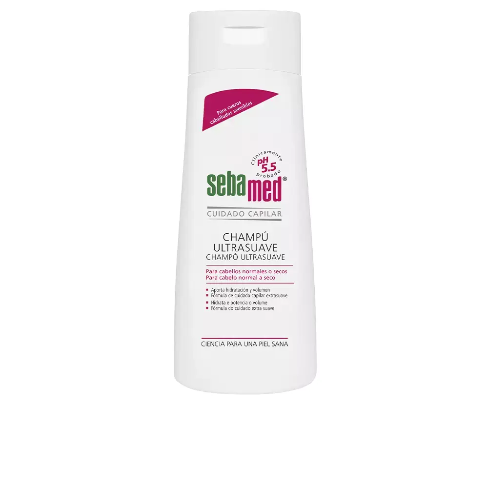 Шампунь Cuidado capilar champú ultrasuave Sebamed, 400 мл.
Шампунь Cuidado capilar champú ultrasuave Sebamed, 400 мл.