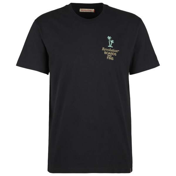 Футболка с принтом доски и плавники - футболка Revolution, черный
Футболка с принтом доски и плавники - футболка Revolution, черный