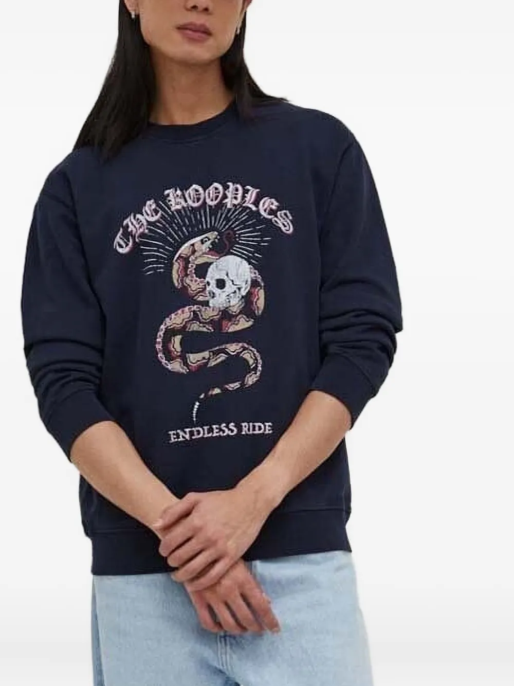 Толстовка с принтом The Kooples, синий
Толстовка с принтом The Kooples, синий