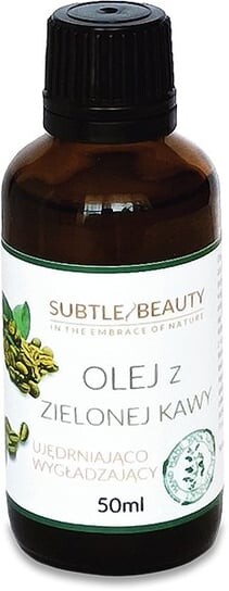 Масло зеленого кофе, 50 мл Subtle Beauty
Масло зеленого кофе, 50 мл Subtle Beauty