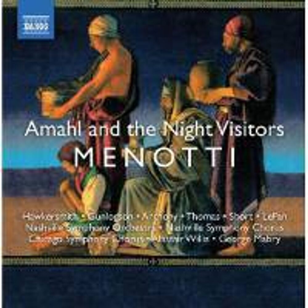 Диск CD Amahl & The Night Visitors - Gian Carlo Menotti, Todd Thomas
Диск CD Amahl & The Night Visitors - Gian Carlo Menotti, Todd Thomas