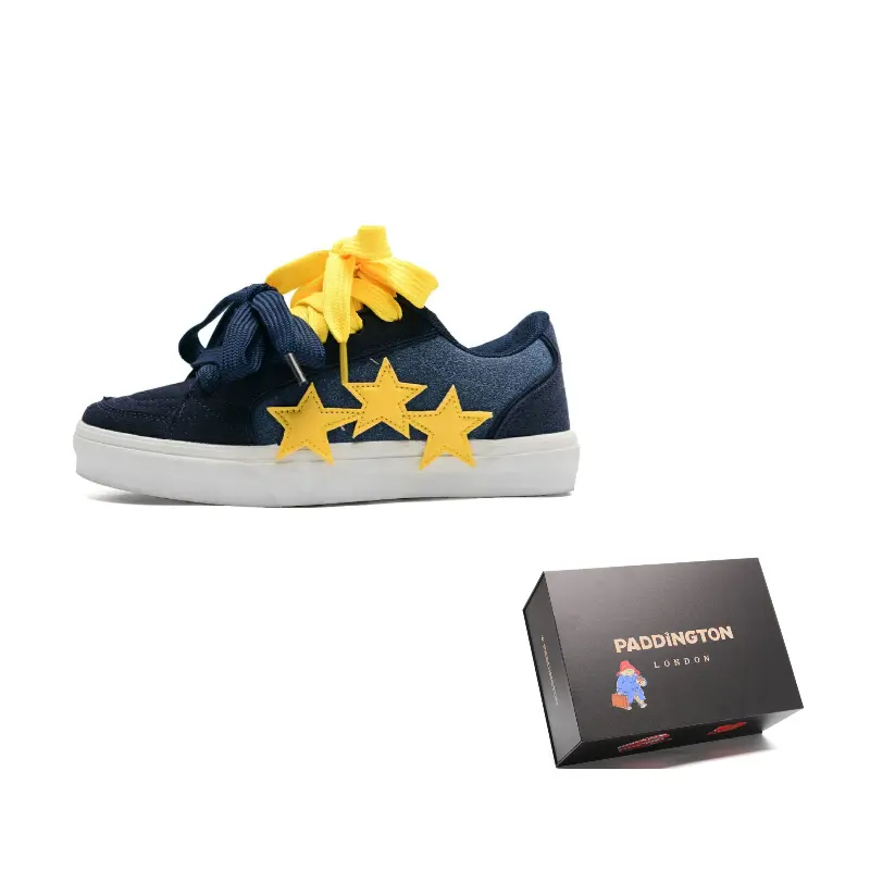 Paddington Bears Низкие скейтерские кроссовки унисекс темно-синие с двойной шнуровкой, цвет Navy Blue (Double Shoelace Design)
Paddington Bears Низкие скейтерские кроссовки унисекс темно-синие с двойной шнуровкой, цвет Navy Blue (Double Shoelace Design)