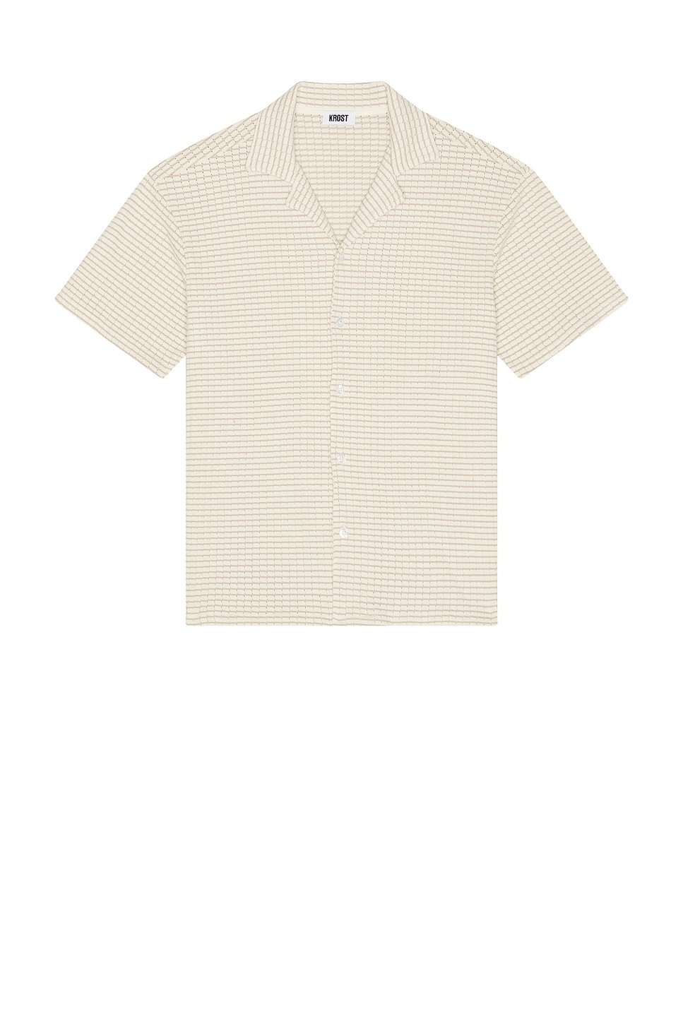 Вязаная рубашка для боулинга в клетку Krost, egret
Вязаная рубашка для боулинга в клетку Krost, egret