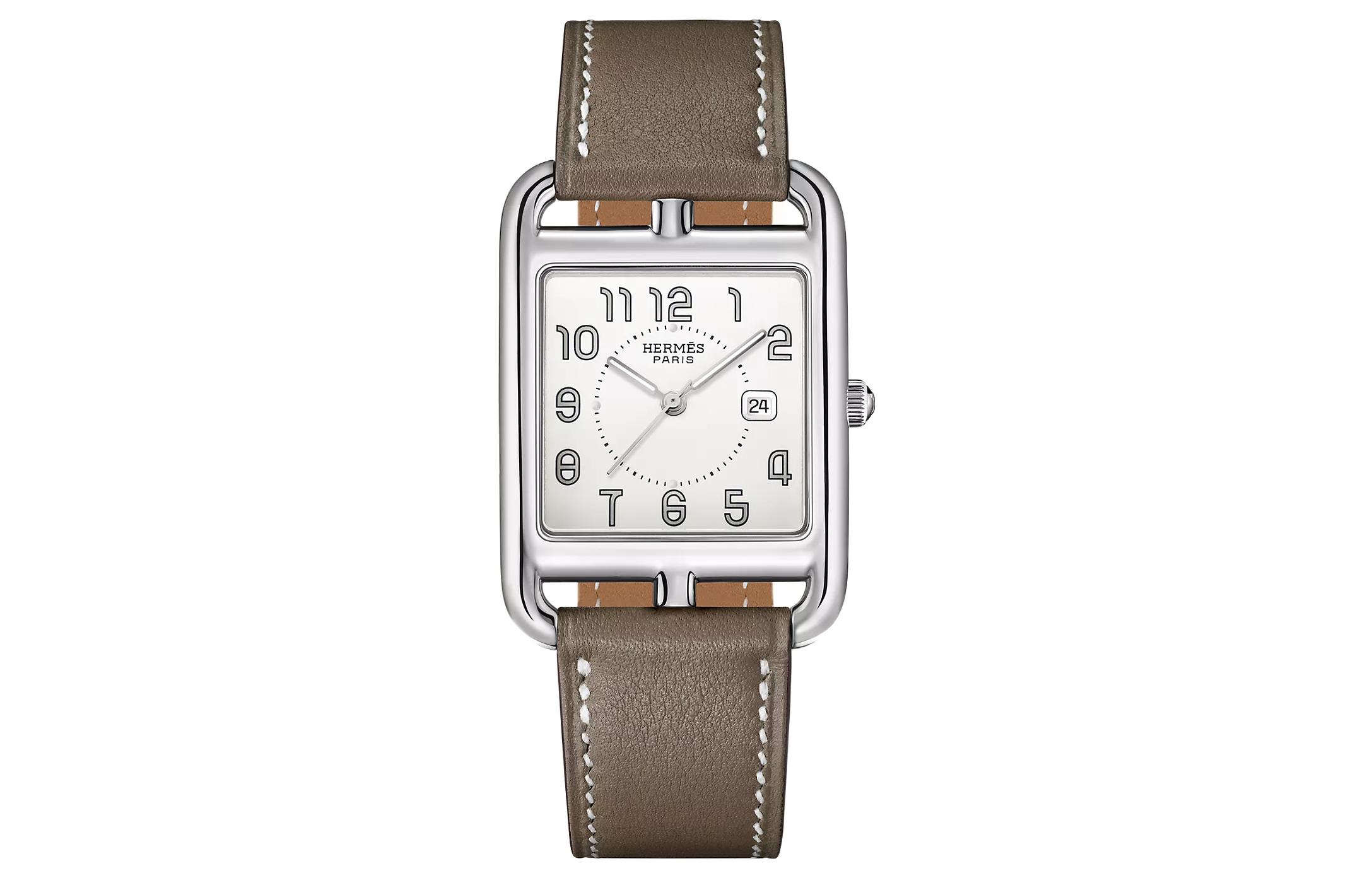 HERMES Часы Cape Cod кварцевый механизм белый циферблат Women's W043640WW00
HERMES Часы Cape Cod кварцевый механизм белый циферблат Women's W043640WW00