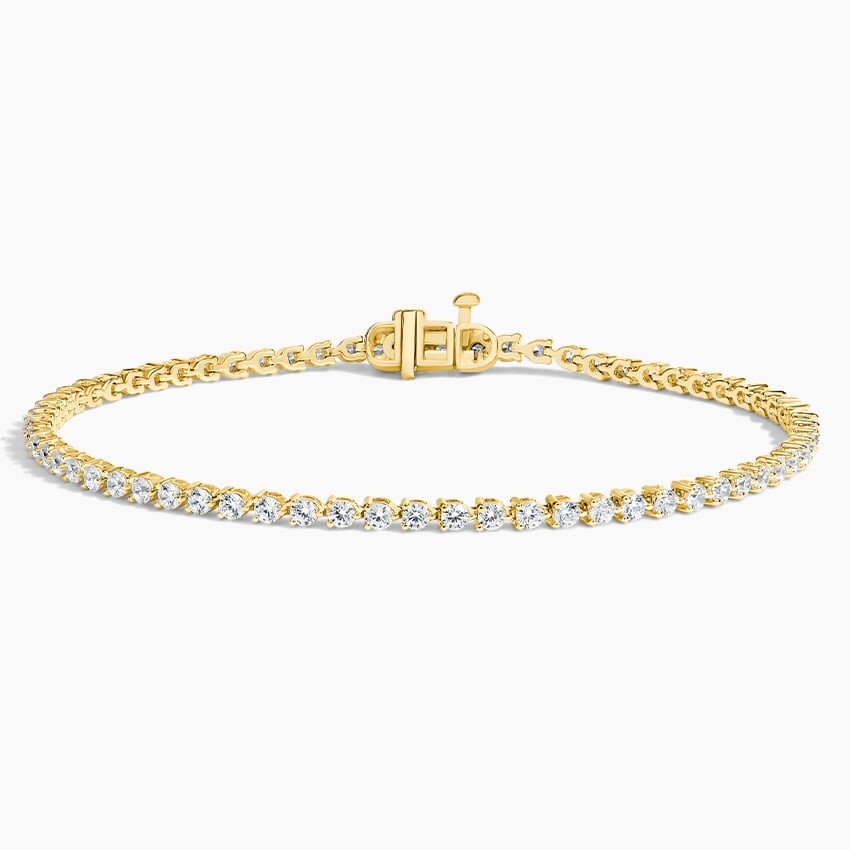 Теннисный браслет с тремя зубцами из лабораторного бриллианта (2 карата) Brilliant Earth
Теннисный браслет с тремя зубцами из лабораторного бриллианта (2 карата) Brilliant Earth