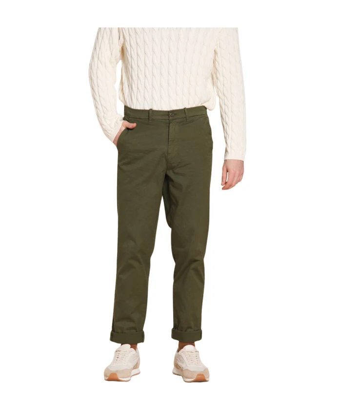 Брюки чинос свободного кроя оливкового цвета Mason'S, зеленый
Брюки чинос свободного кроя оливкового цвета Mason'S, зеленый