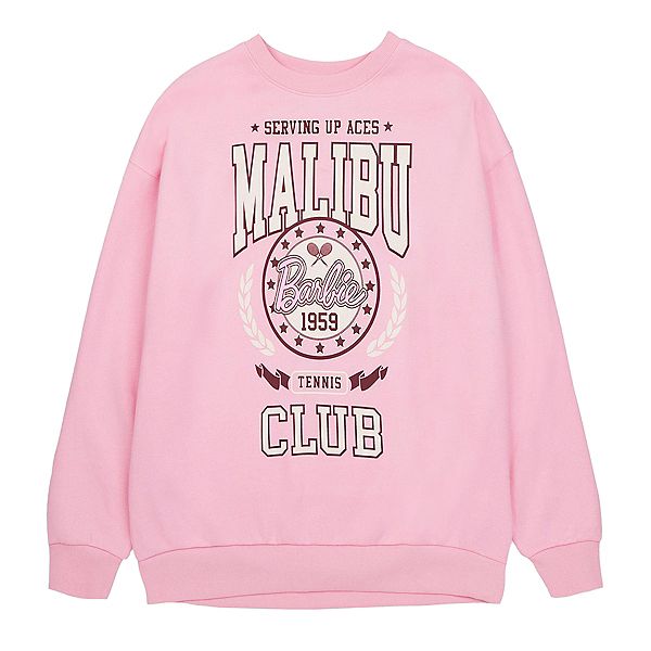 Женский свитшот Malibu Tennis Club Barbie
Женский свитшот Malibu Tennis Club Barbie