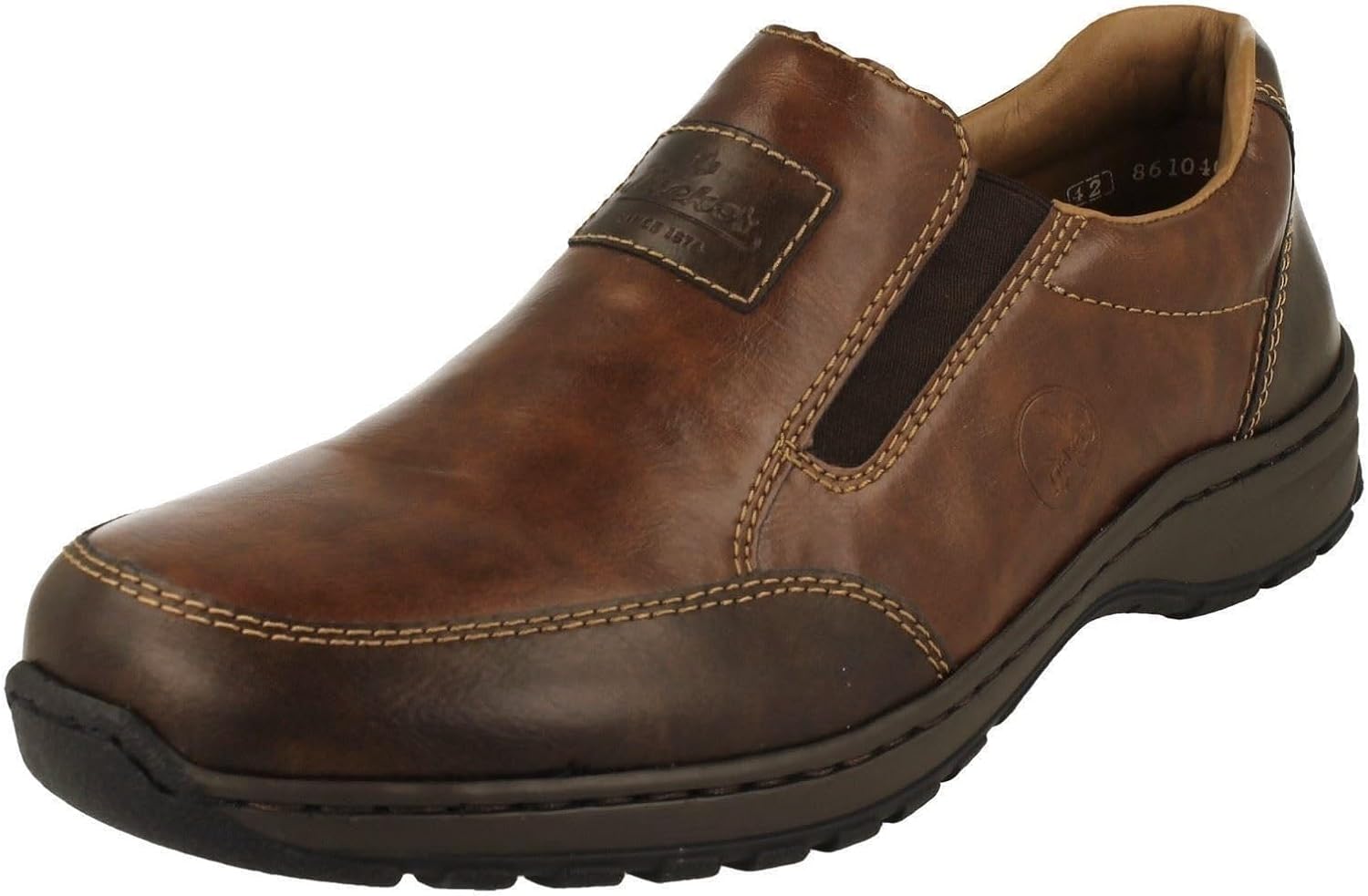 Мужские тапочки Rieker 03354, Braun Toffee Wood 26
Мужские тапочки Rieker 03354, Braun Toffee Wood 26