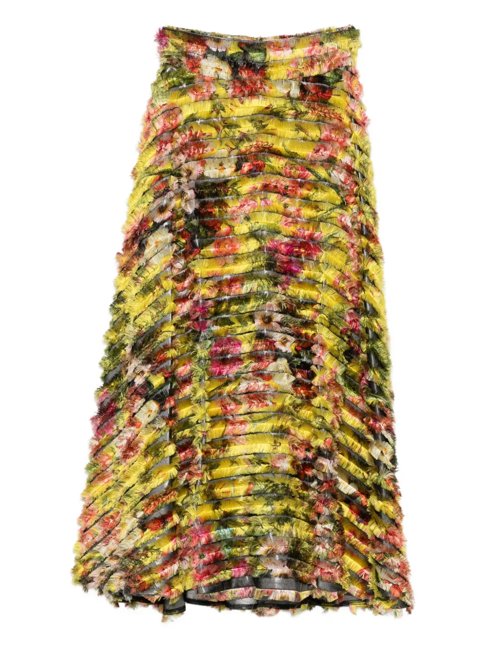 Юбка макси с цветочным принтом и бахромой Gemy Maalouf, черный
Юбка макси с цветочным принтом и бахромой Gemy Maalouf, черный