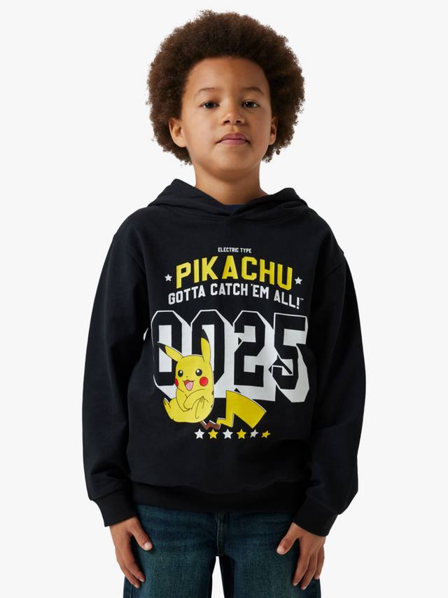 Детская хлопковая толстовка с капюшоном Pokémon NAME IT, Black
Детская хлопковая толстовка с капюшоном Pokémon NAME IT, Black