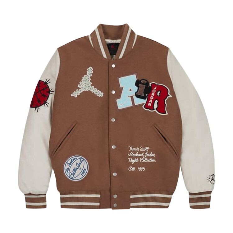 Куртка Air Jordan x Travis Scott Varsity Jacket (Asia Sizing) Antique Brown, коричневый
Куртка Air Jordan x Travis Scott Varsity Jacket (Asia Sizing) Antique Brown, коричневый