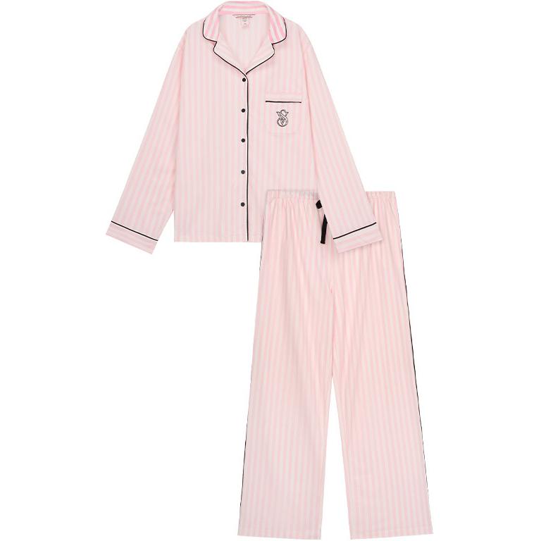 Пижамный комплект The Mix Women's Pink Mist Stripes Victoria's Secret, набор в подарочной упаковке (базовый комплект+фирменная коробка+шоппер)
Пижамный комплект The Mix Women's Pink Mist Stripes Victoria's Secret, набор в подарочной упаковке (базовый комплект+фирменная коробка+шоппер)