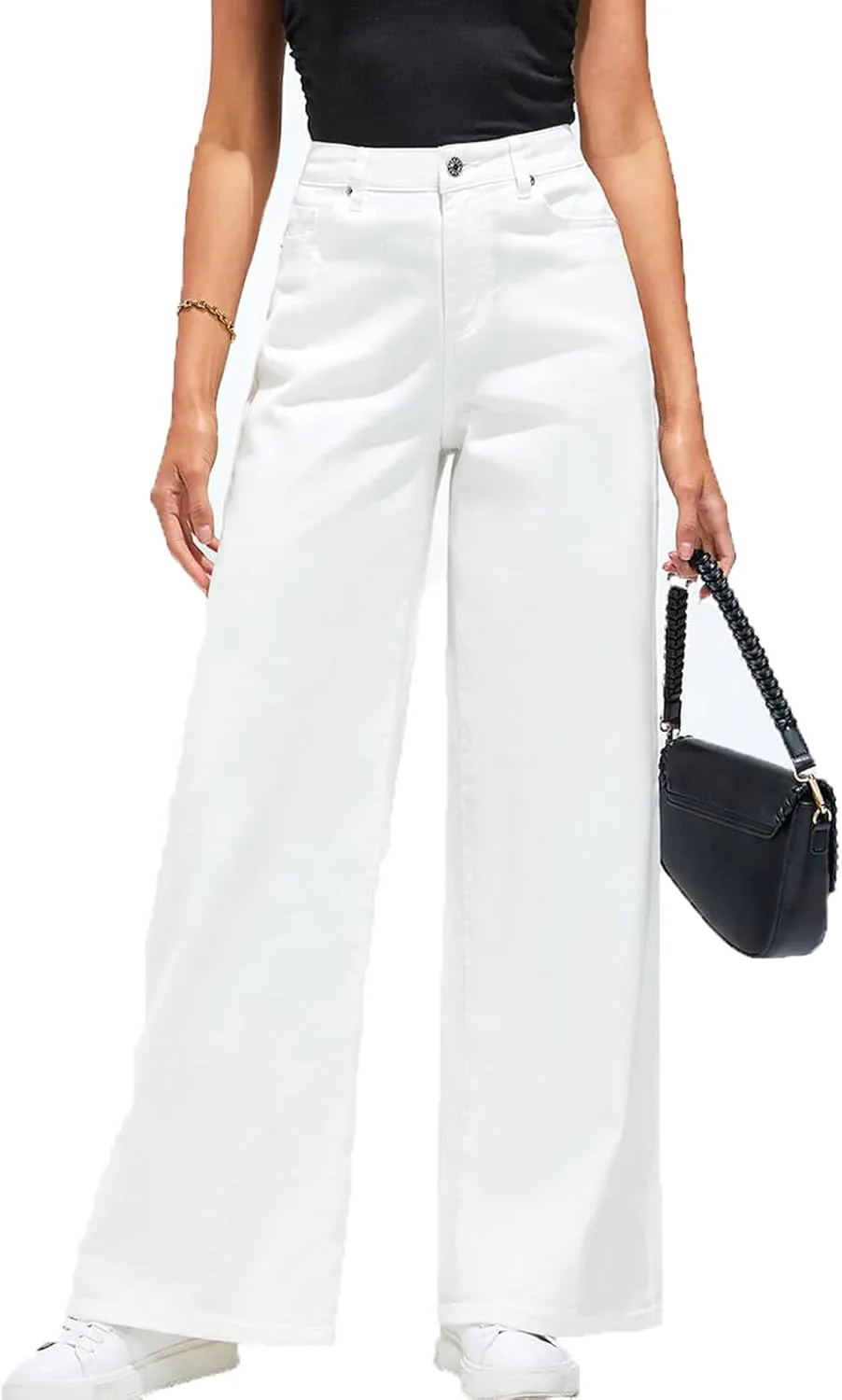 Прямые джинсы AirZeal для женщин, высокие с широкими штанинами
Прямые джинсы AirZeal для женщин, высокие с широкими штанинами