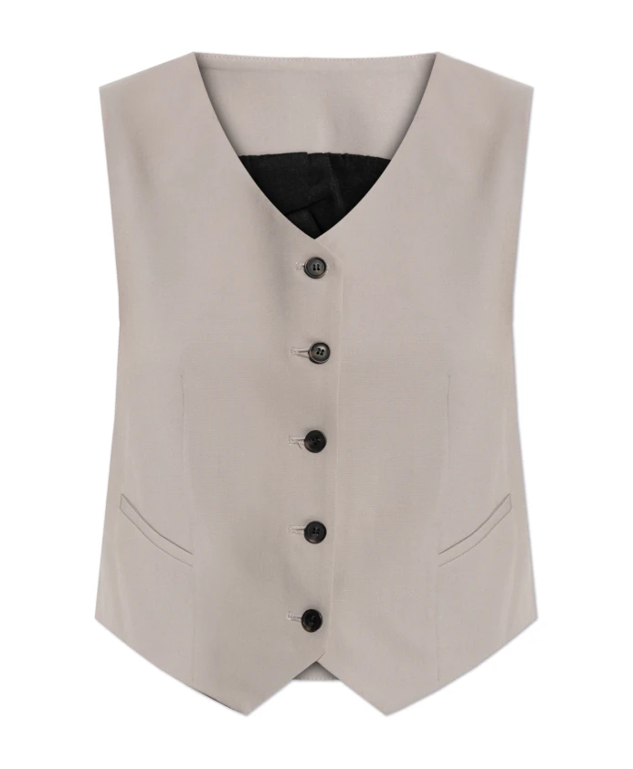 Жилет Алейда Allsaints, бежевый
Жилет Алейда Allsaints, бежевый