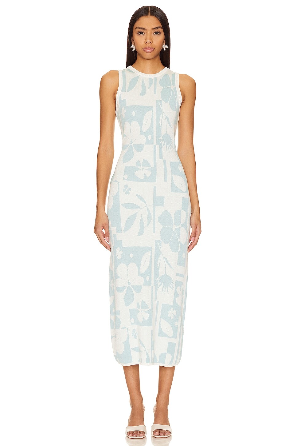 Кружевное платье миди Minkpink, голубой
Кружевное платье миди Minkpink, голубой