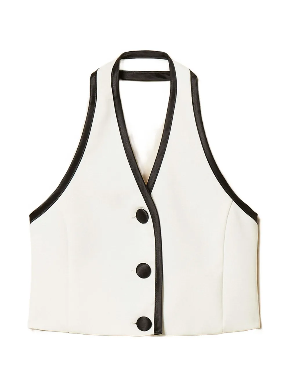 Жилет с контрастной отделкой TWINSET Kids, белый
Жилет с контрастной отделкой TWINSET Kids, белый