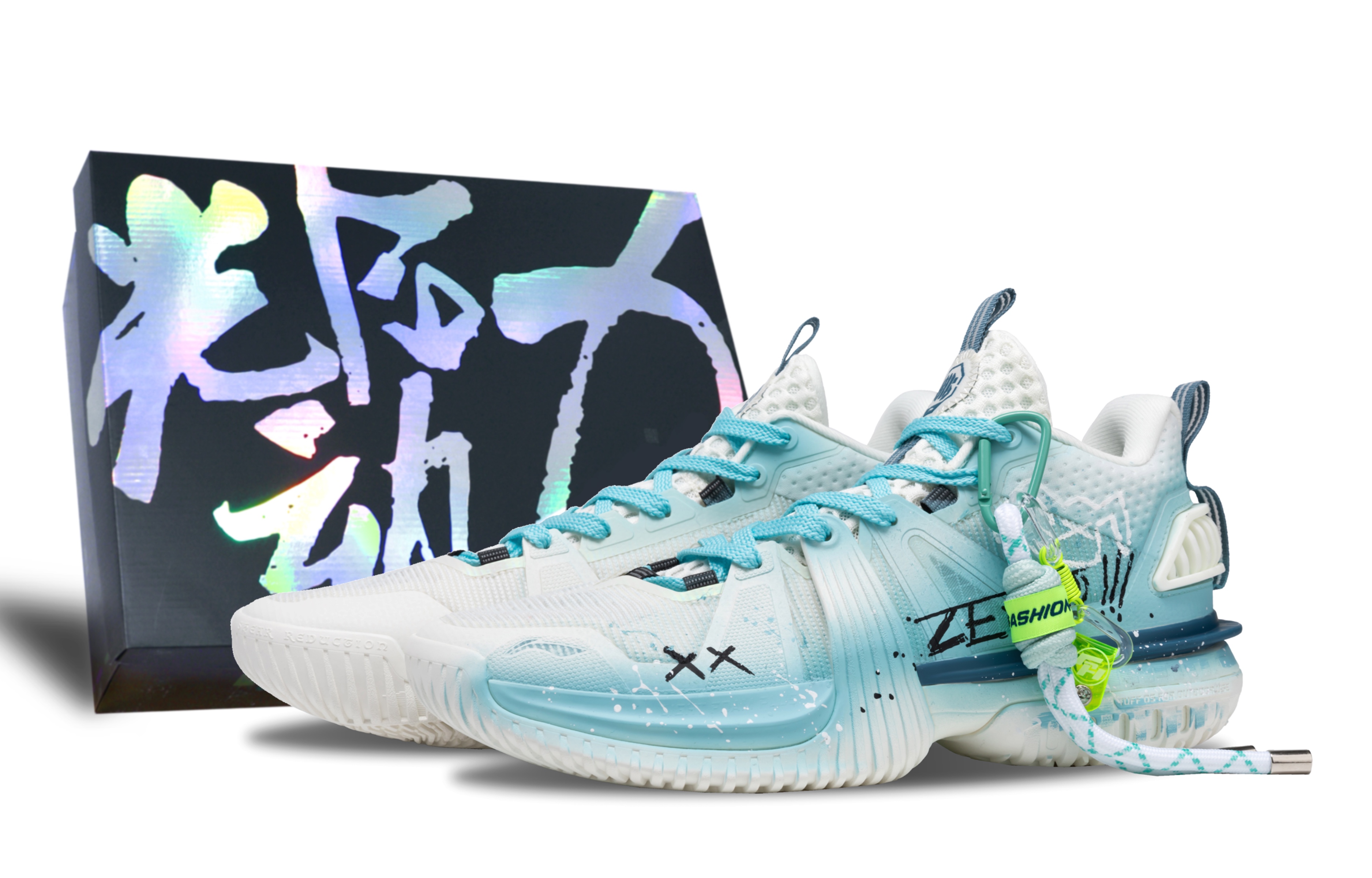 LINING Баскетбольные кроссовки Storm 2024 с низким верхом, износостойкие, дышащие, с цепким хватом, мужские, сине-белые
LINING Баскетбольные кроссовки Storm 2024 с низким верхом, износостойкие, дышащие, с цепким хватом, мужские, сине-белые