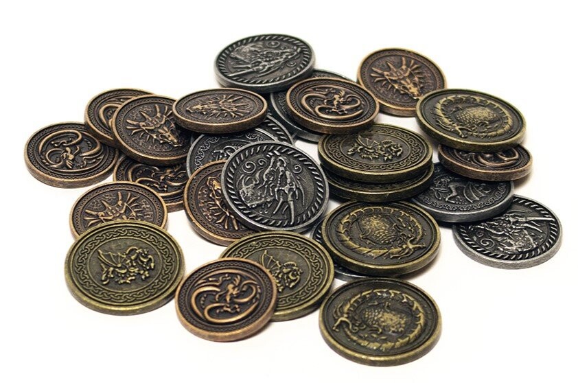 Набор «Драконы» из 13 металлических монет RGFK
Набор «Драконы» из 13 металлических монет RGFK