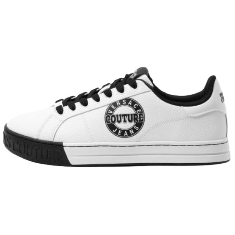 Versace Jeans Couture Мужские низкие скейтбордные кроссовки Court 88, белый
Versace Jeans Couture Мужские низкие скейтбордные кроссовки Court 88, белый
