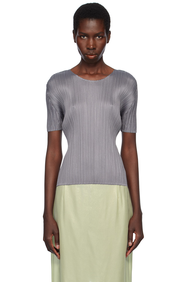 Футболка Basics Pleats Please Issey Miyake, серый
Футболка Basics Pleats Please Issey Miyake, серый