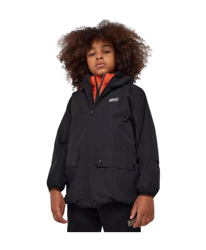 Легкая водонепроницаемая куртка Barbour, черный
Легкая водонепроницаемая куртка Barbour, черный