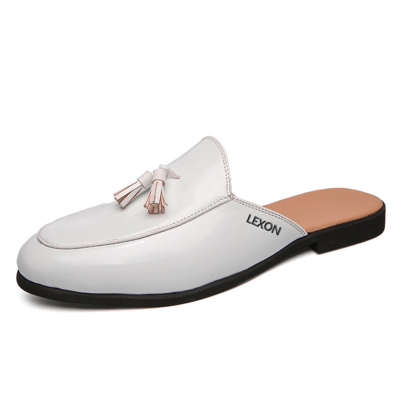 LEXON Мужские белые тапочки с закрытым носком, резиновой подошвой, устойчивые к скольжению и износу, цвет White
LEXON Мужские белые тапочки с закрытым носком, резиновой подошвой, устойчивые к скольжению и износу, цвет White