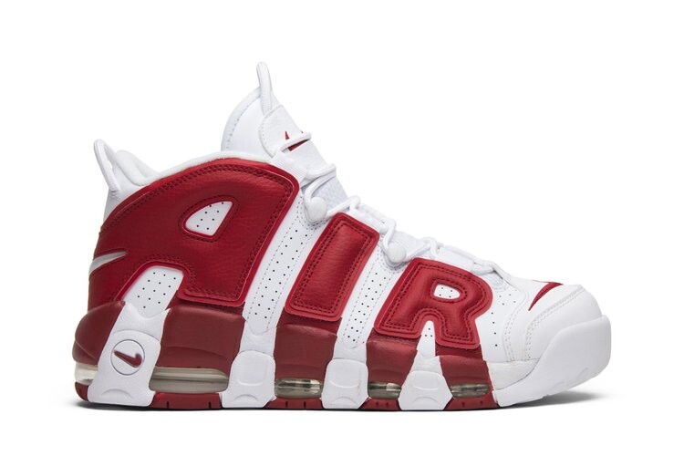 Кроссовки Nike Air More Uptempo 'White Red', белый
Кроссовки Nike Air More Uptempo 'White Red', белый