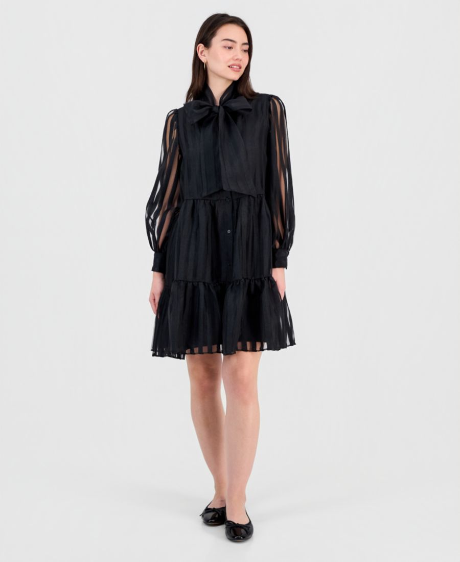 Женская многоярусная рубашка Robbie Bee, Black
Женская многоярусная рубашка Robbie Bee, Black