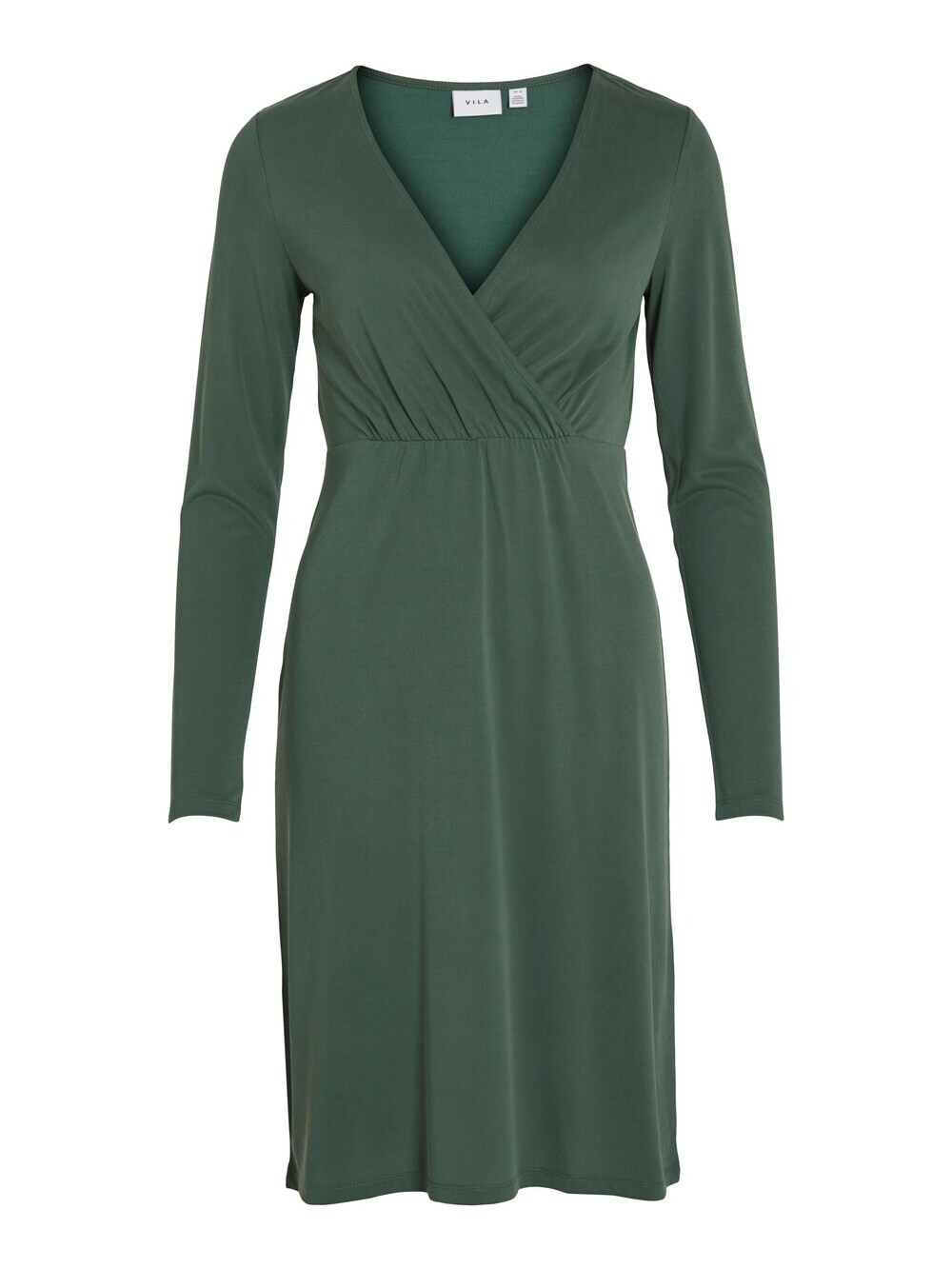 Платье VILA, темно-зеленый 
Платье VILA, темно-зеленый