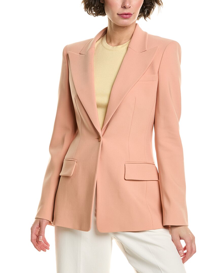 Michael Kors Collection Джорджина Шерстяной Блейзер, розовый
Michael Kors Collection Джорджина Шерстяной Блейзер, розовый