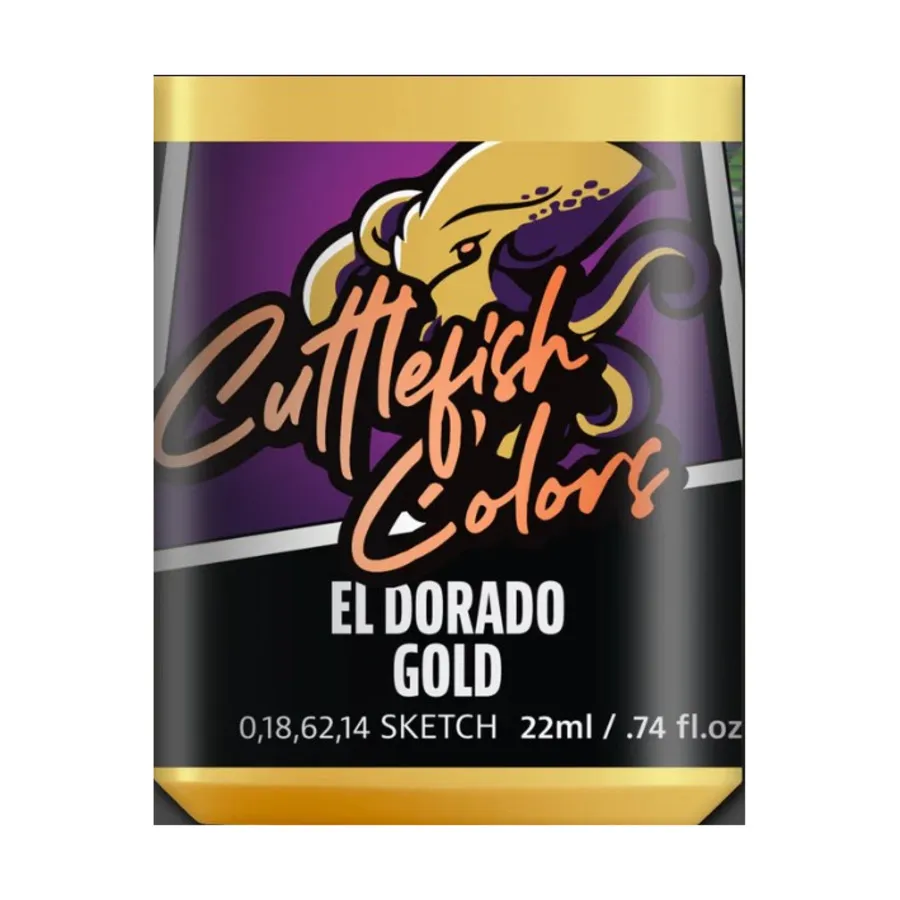 Эльдорадо Голд, Cuttlefish Colors - Metallics and Fluorescent (15ml)
Эльдорадо Голд, Cuttlefish Colors - Metallics and Fluorescent (15ml)