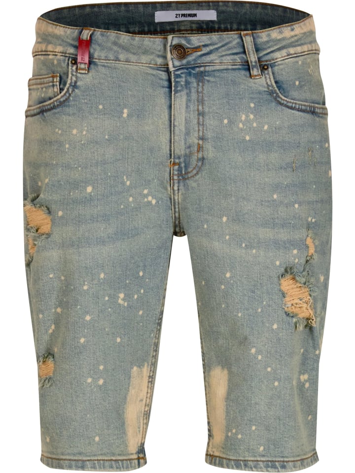 2Y Премиальные джинсовые шорты песочно-синего цвета 2Y Premium
2Y Премиальные джинсовые шорты песочно-синего цвета 2Y Premium