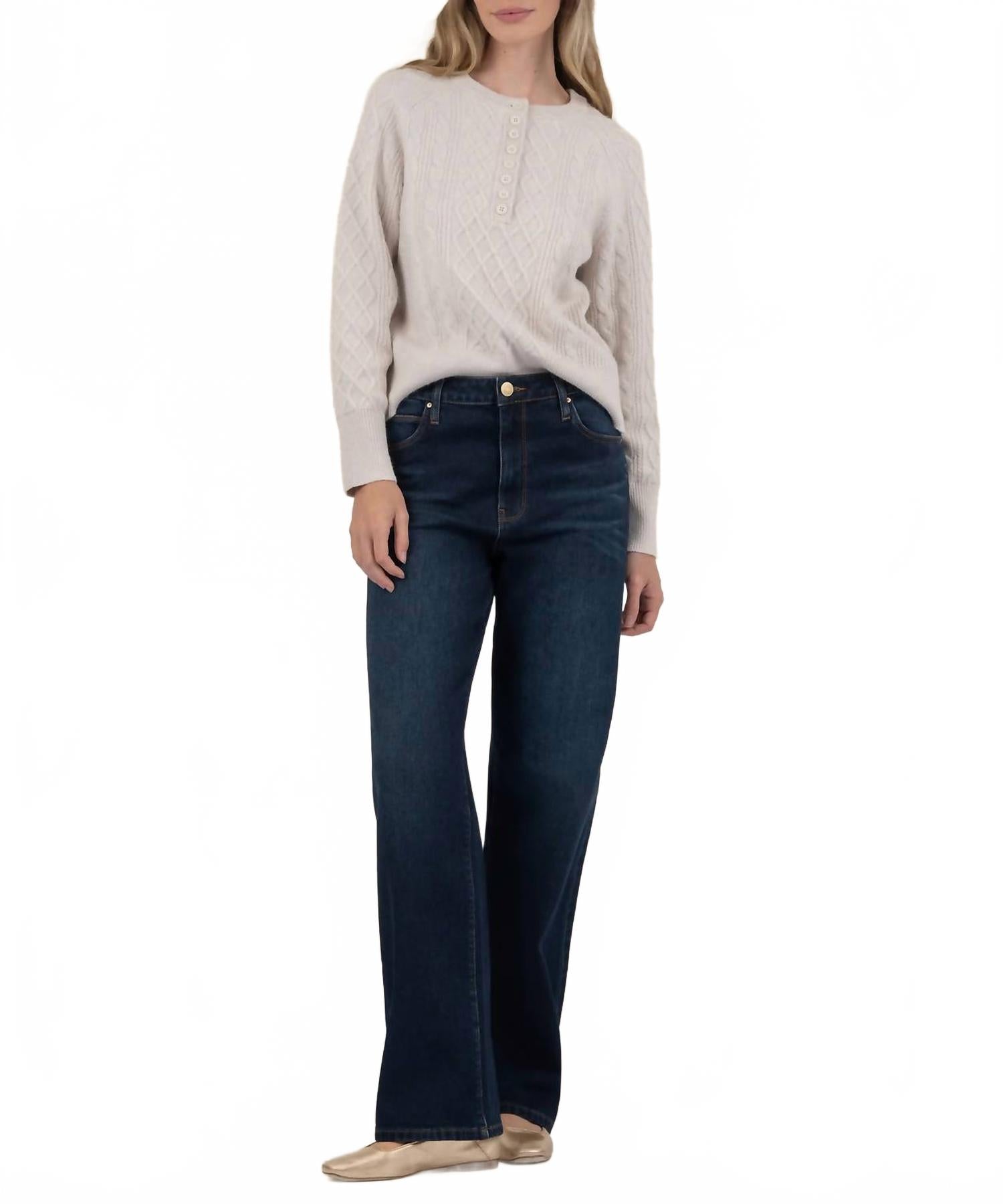 Свитер с кружевными пуговицами спереди, цвет «кремовый» Kut From The Kloth, кремовый
Свитер с кружевными пуговицами спереди, цвет «кремовый» Kut From The Kloth, кремовый