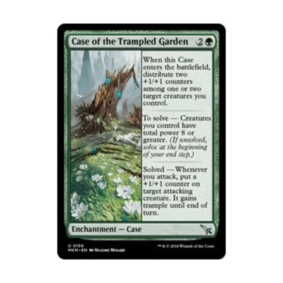 CCG Дело о вытоптанном саду (U), MTG - Murders at Karlov Manor
CCG Дело о вытоптанном саду (U), MTG - Murders at Karlov Manor