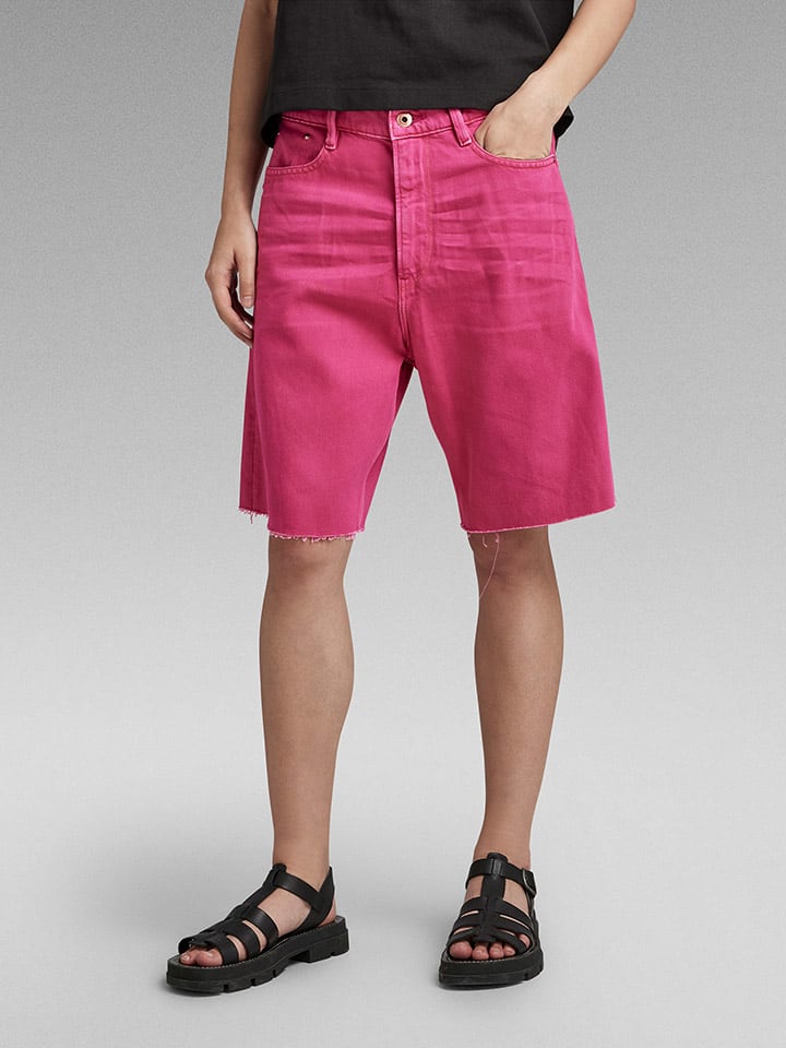 Джинсовые шорты G-Star, розовый 
Джинсовые шорты G-Star, розовый