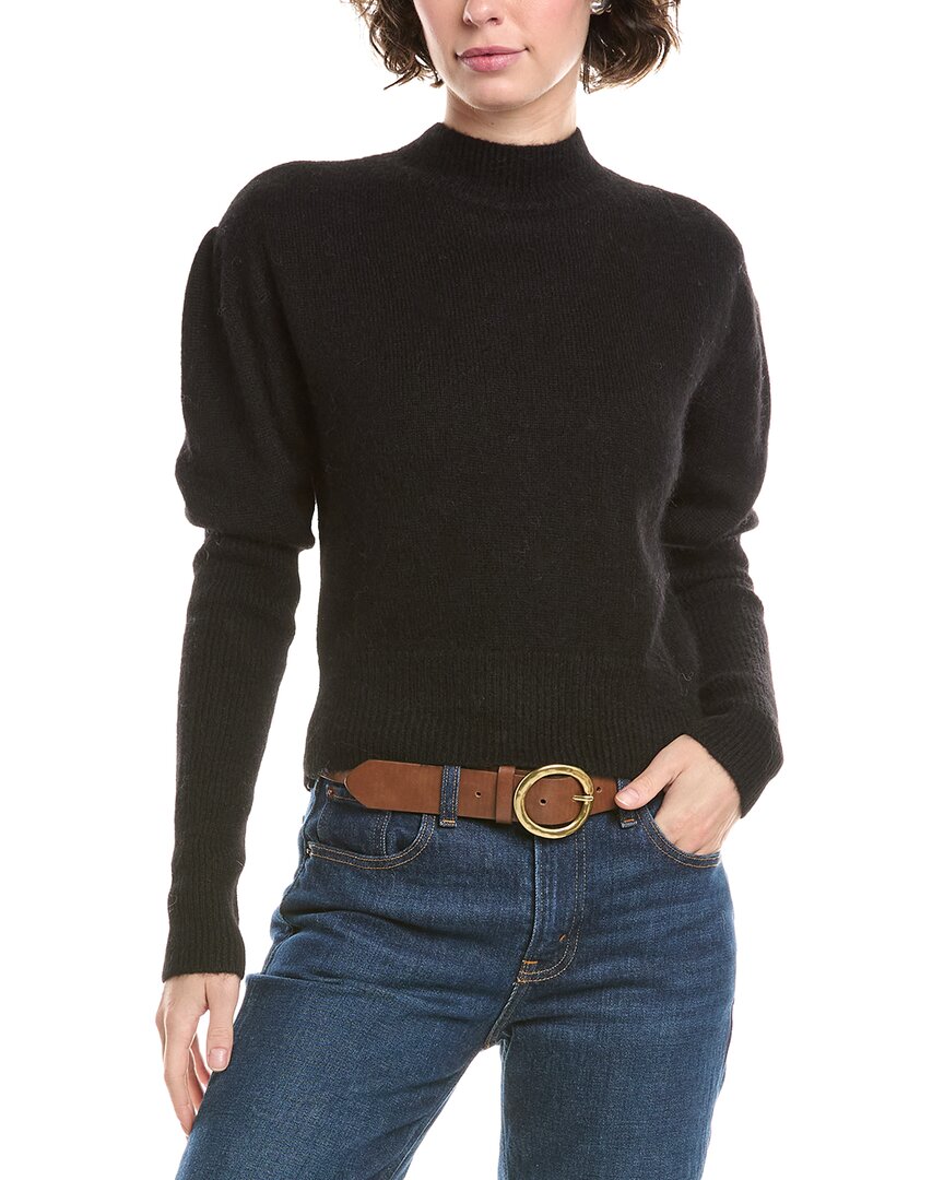 Мадвелл Легкий джемпер с пышными рукавами из смесовой альпаки Madewell, черный
Мадвелл Легкий джемпер с пышными рукавами из смесовой альпаки Madewell, черный