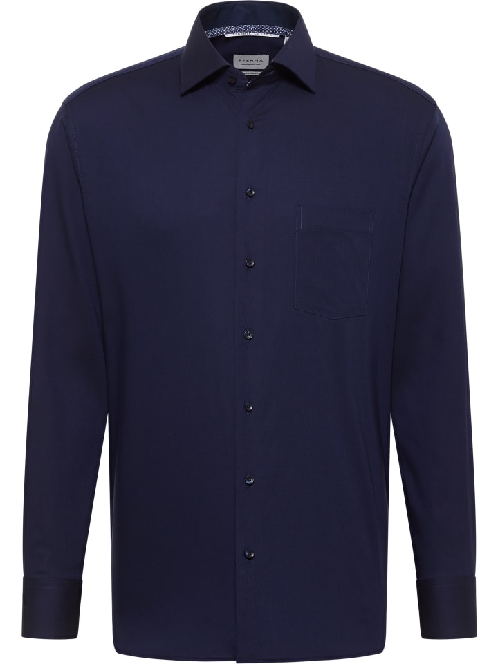 Eterna Рубашка MODERN FIT темно-синего цвета
Eterna Рубашка MODERN FIT темно-синего цвета