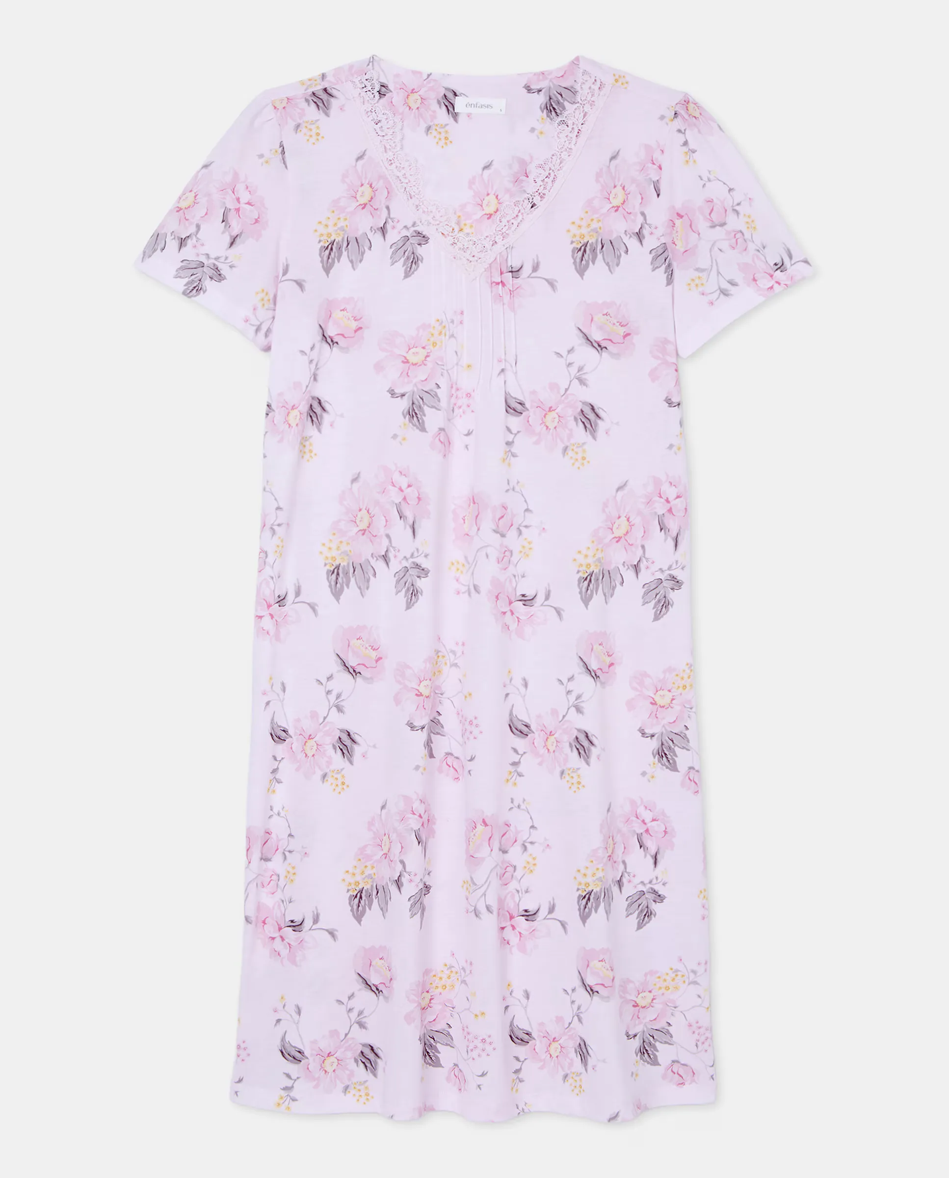 Ночная сорочка с цветочным принтом Énfasis, розовый
Ночная сорочка с цветочным принтом Énfasis, розовый