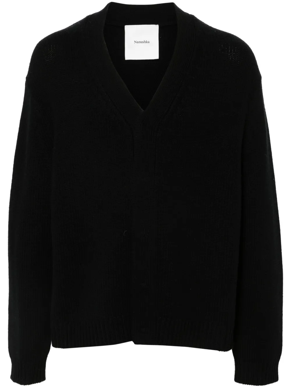 Кардиган Braye Nanushka, черный
Кардиган Braye Nanushka, черный
