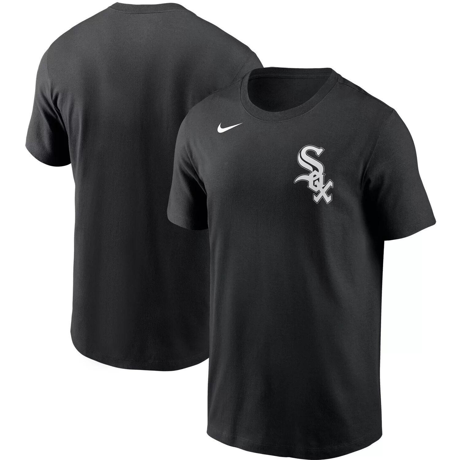 Мужская черная футболка с надписью Nike Chicago White Sox Team, Черный, Мужская черная футболка с надписью Nike Chicago White Sox Team
Мужская черная футболка с надписью Nike Chicago White Sox Team, Черный, Мужская черная футболка с надписью Nike Chicago White Sox Team