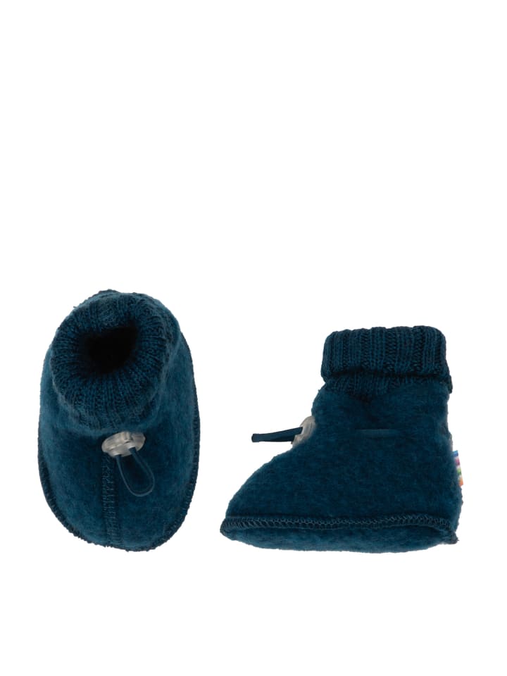 Joha Ботиночки/туфли для ползания из мериносовой шерсти темно-бирюзового цвета
Joha Ботиночки/туфли для ползания из мериносовой шерсти темно-бирюзового цвета