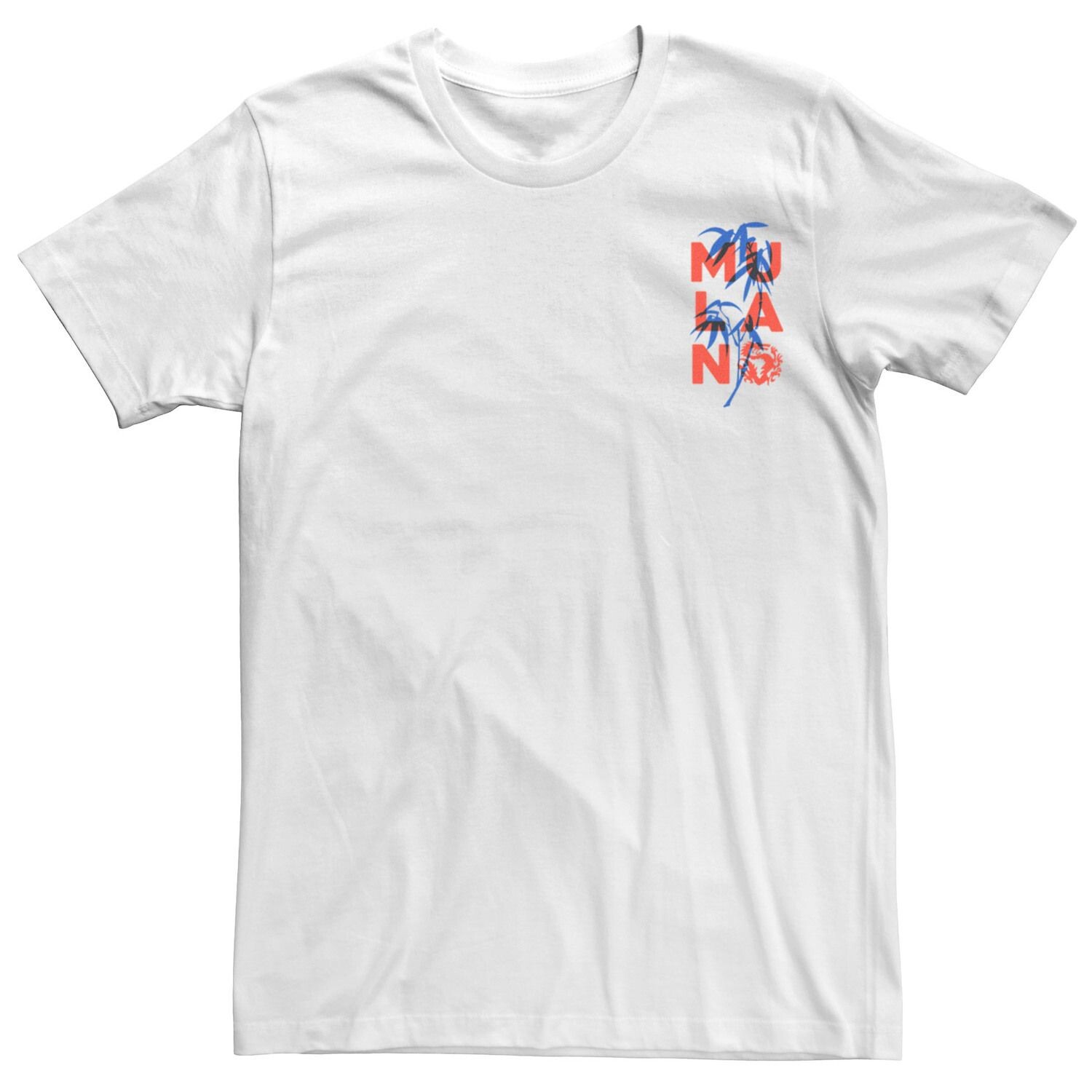 Мужская футболка Disney Mulan с надписью сбоку и бамбуком Licensed Character
Мужская футболка Disney Mulan с надписью сбоку и бамбуком Licensed Character