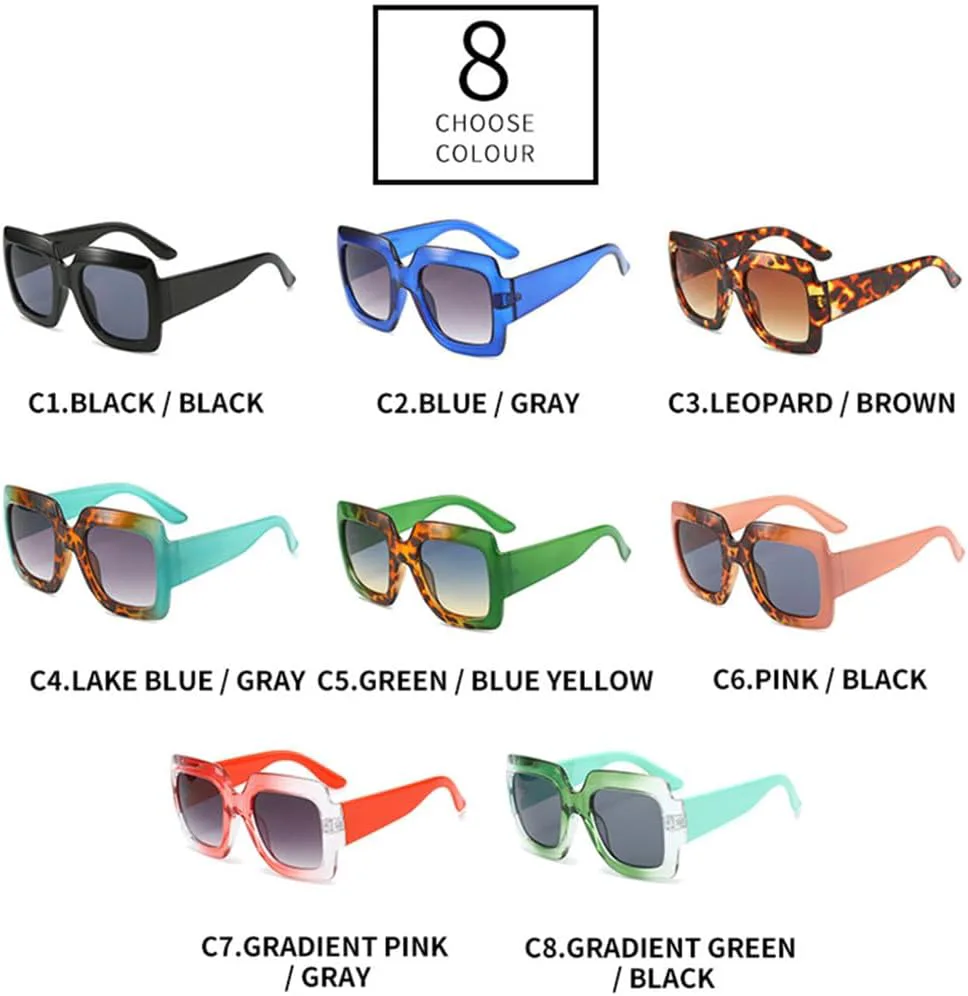 Большие женские цветные солнцезащитные очки с градиентным леопардовым принтом, защита от УФ-излучения UV400, мужские очки для активного отдыха и спорта UYPTK, Pink
Большие женские цветные солнцезащитные очки с градиентным леопардовым принтом, защита от УФ-излучения UV400, мужские очки для активного отдыха и спорта UYPTK, Pink