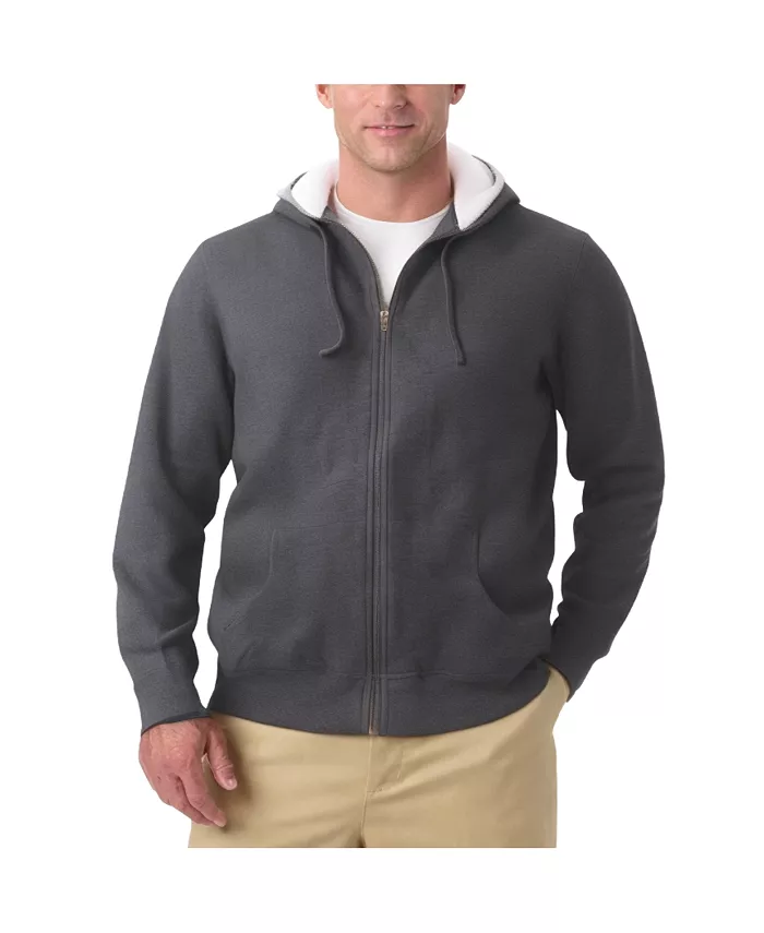 Большая и высокая худи на молнии с подкладкой из шерпы Kingsize, черный
Большая и высокая худи на молнии с подкладкой из шерпы Kingsize, черный