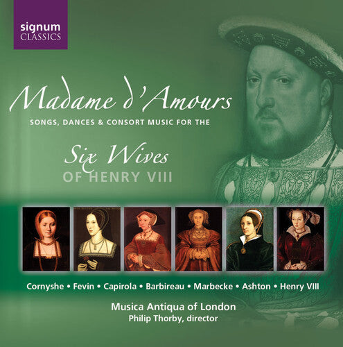 CD диск Musica Antiqua of London: Madame D'amours: Music for 6 Wives of Henry Viii
CD диск Musica Antiqua of London: Madame D'amours: Music for 6 Wives of Henry Viii