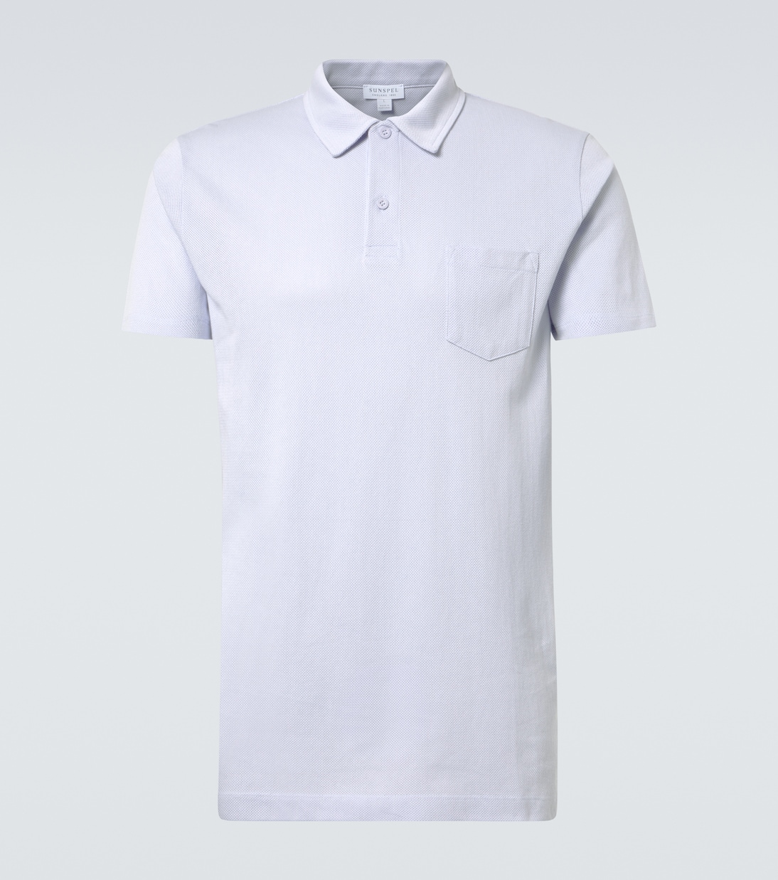 Хлопковая поло Riviera Sunspel, Pale Lilac
Хлопковая поло Riviera Sunspel, Pale Lilac