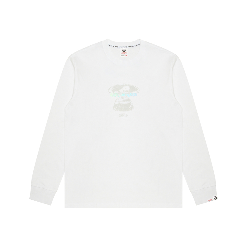 Футболка с длинным рукавом от A Bathing APE Aape, белый
Футболка с длинным рукавом от A Bathing APE Aape, белый