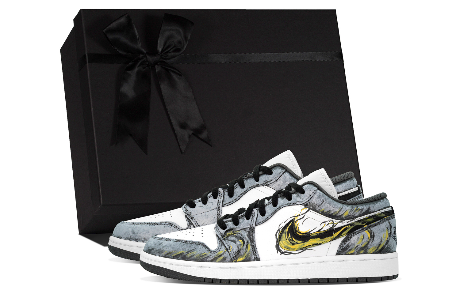 Jordan Air 1 DEER Marigold Jazz Cushioning, износостойкие низкие кеды мужские черно-серые
Jordan Air 1 DEER Marigold Jazz Cushioning, износостойкие низкие кеды мужские черно-серые