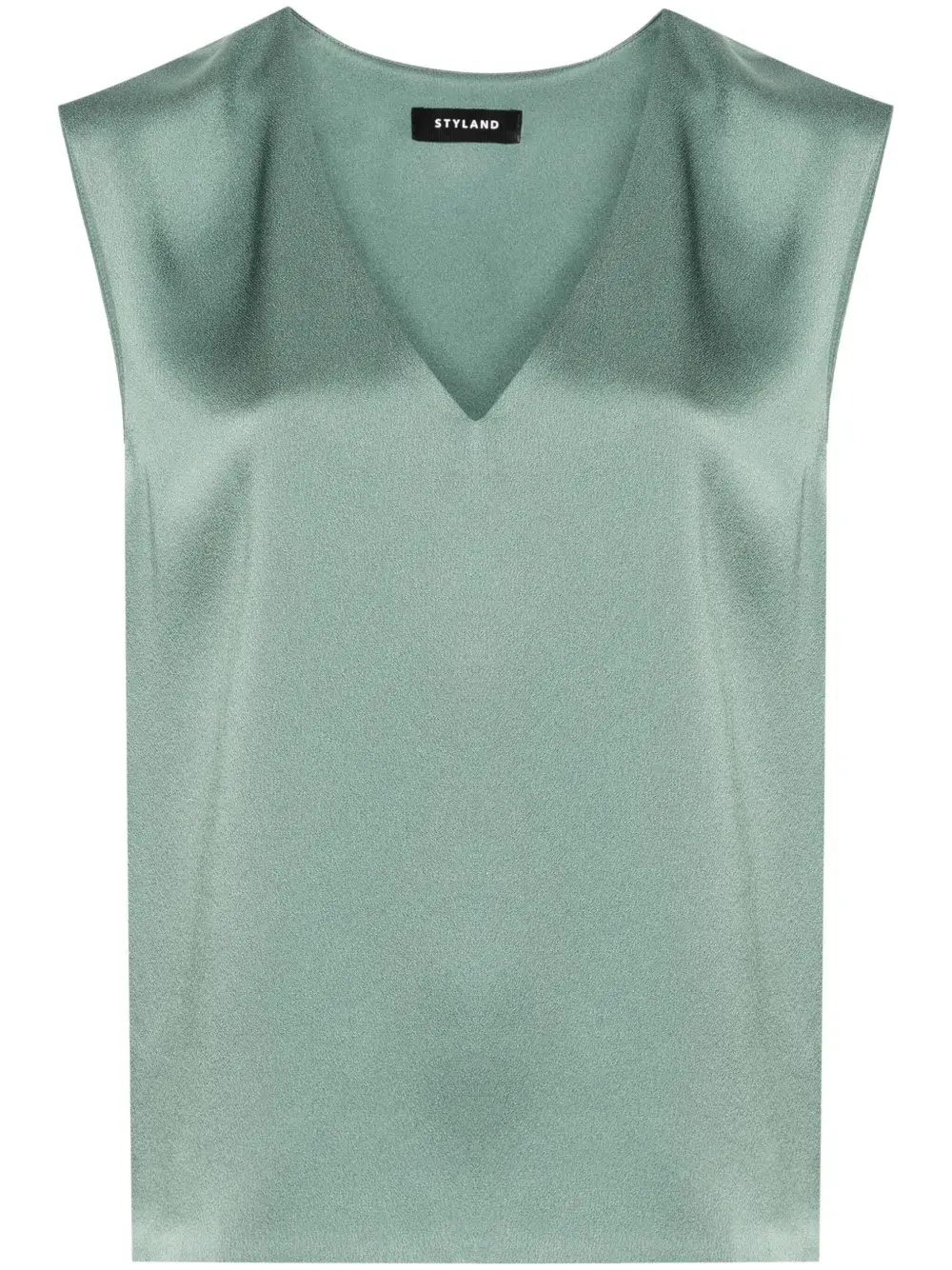 Блузка с V-образным вырезом STYLAND, зеленый
Блузка с V-образным вырезом STYLAND, зеленый