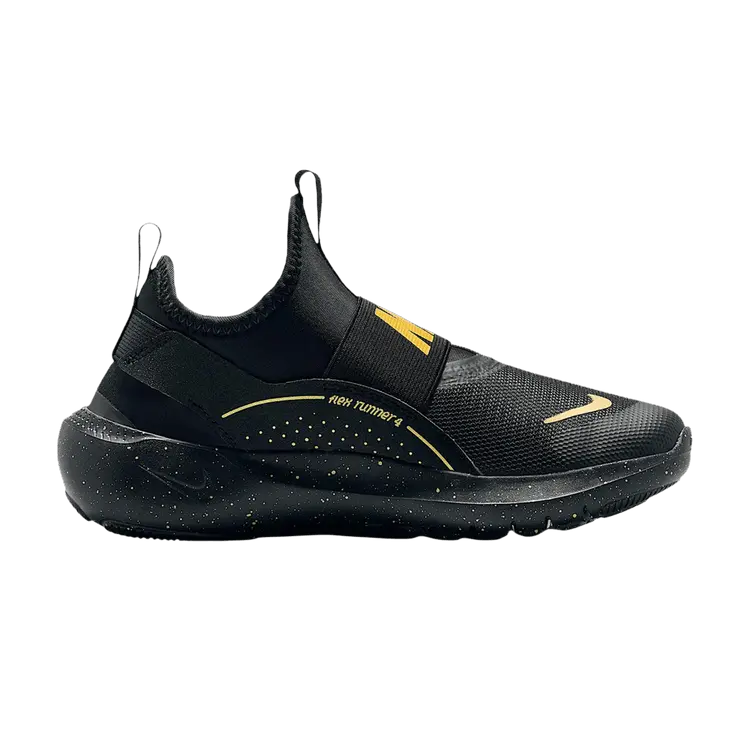 Кроссовки Nike Flex Runner 4 GS 'Black Metallic Gold'
Кроссовки Nike Flex Runner 4 GS 'Black Metallic Gold'